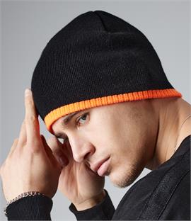 Beechfield Two-Tone Acrylic Knitted Beanie